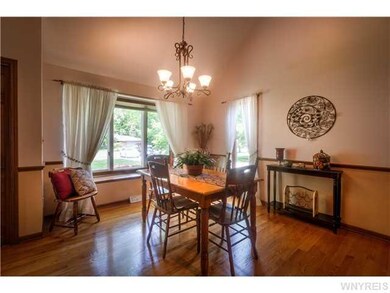 Dining Room. Bright formal dining room has charmin