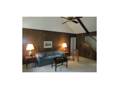 Great room leads to hallway with newer ceramic flo