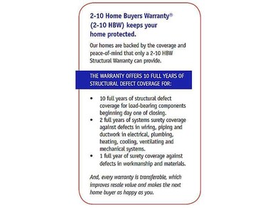 Other. Home warranty included when you buy a new R