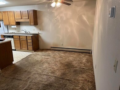 Dining into kitchen