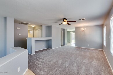 Living room with built-ins
