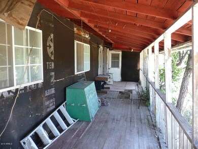 Front porch facing E