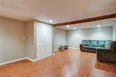 garage space converted to living space with this g