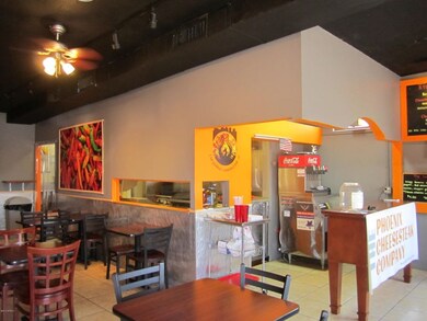 Reception and View of the Food Prep Area