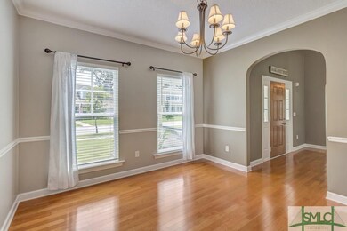 Formal Dining room with gorgeous wood floors plus 
