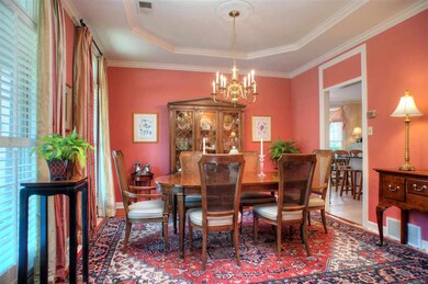 Separate Formal Dining Room with 9 ft. Smooth and 