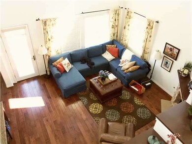 High ceiling in family room
