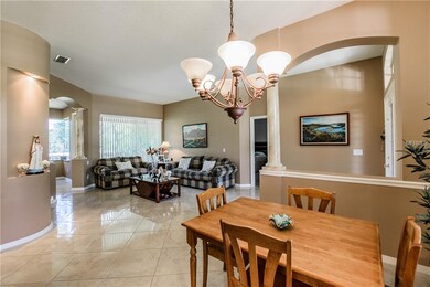 View rom the Formal Dining Room into the Formal Li