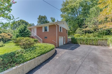 Plenty of parking space and a one car garage