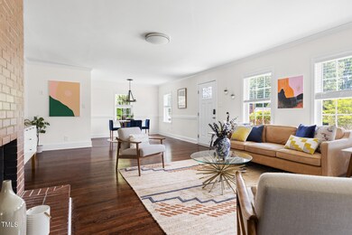 View from Living Area into Dining Area