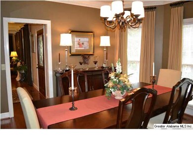 Elegant formal dining room is great for entertaini