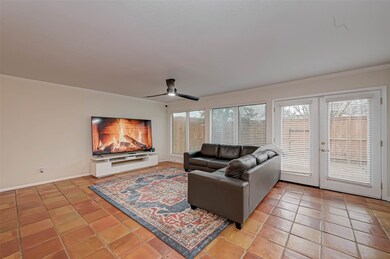 Plenty of natural light floods the first floor tha