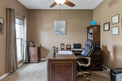 Main floor office, perfect for working from home!