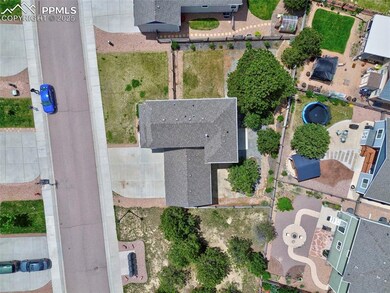 Aerial overview of property's location