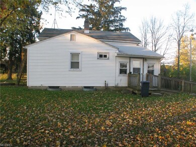 Another rear view of the home