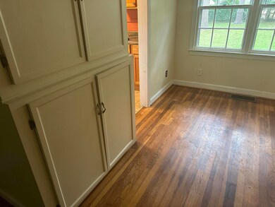 Interior space featuring hardwood / wood-style flo