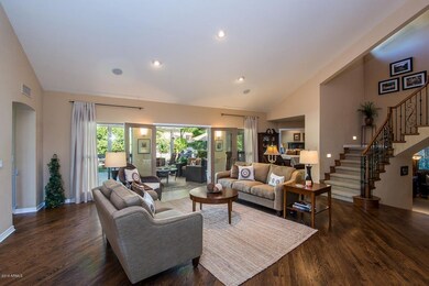 Great Room with Double French Doors