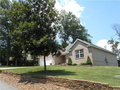 Exterior Front. Stacked Stone & Rock Entry Professionally Done
