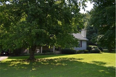 This property has nice mature trees.