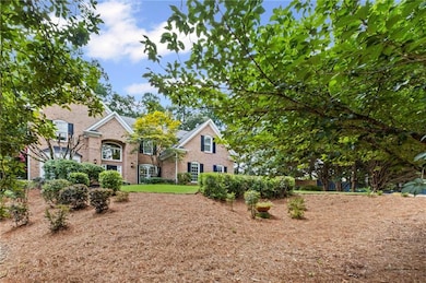 View of front facade with brick siding