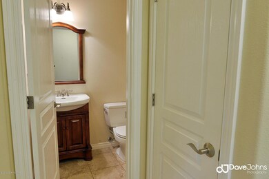 Birch downstairs half bath