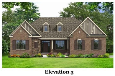 Dresden Elevation 3. Photo is a rendering. Not actual home. 