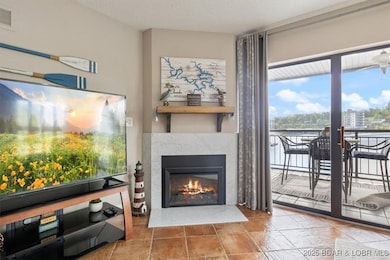 Space for guests to spread out from living room to