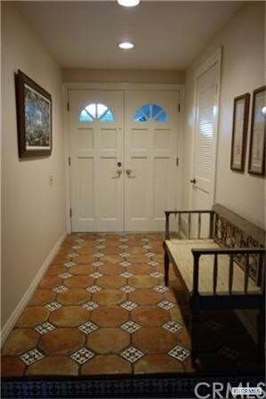 Inviting Double Door Entry.  Notice the Stunning T