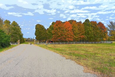 View exiting the subdivision.