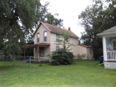 The North side of the house