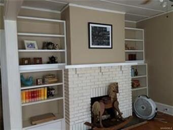 Lots of room for books or collectibles.