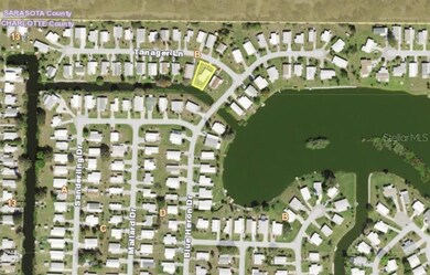 On a cul-de-sac street and a canal.