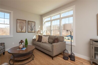 Beautiful transom windows bring in...