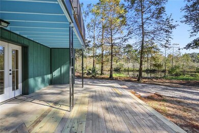 Side Porch view of water