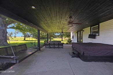 Covered patio