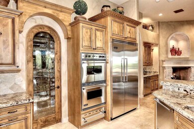 Kitchen with double ovens