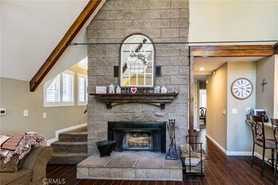 Fireplace in Great room