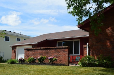 Brick patio enclosure