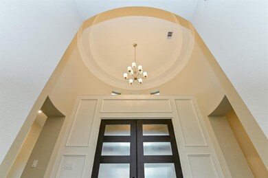 Elegant rotunda welcomes you into the home.