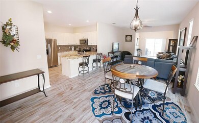 View of villa as you walk in.