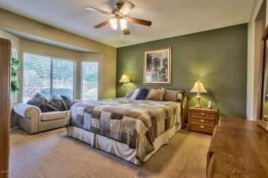 Charming Master Bedroom With Large Bay
