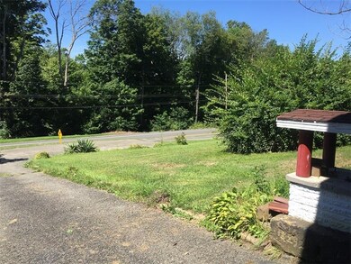 View from garage door to Rt. 711