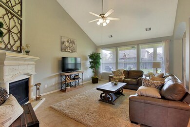 Gorgeous family room with plenty of space for entertaining friends and family.