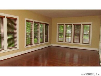 Family Room Surrounded by 3 sides of windows