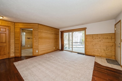 Living room with walk-out