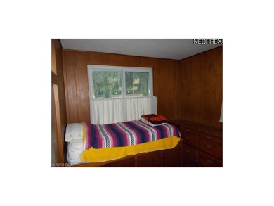 Bedroom #3 with built-in bed and built-in drawers 