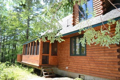 Screen Porch area with East side of...