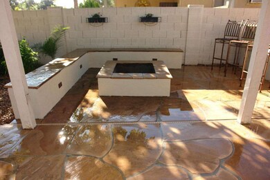 Fire Pit & Seating Area