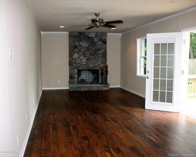 fireplace den