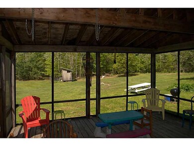 Enclosed Porch.